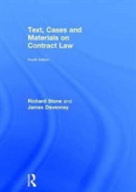 Text， Cases and Materials on Contract Law