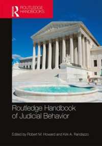 ラウトレッジ版　司法行動ハンドブック<br>Routledge Handbook of Judicial Behavior