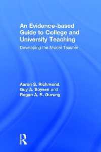 An Evidence-based Guide to College and University Teaching : Developing the Model Teacher