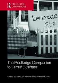 ラウトレッジ版　家族経営必携<br>The Routledge Companion to Family Business (Routledge Companions in Business, Management and Marketing)