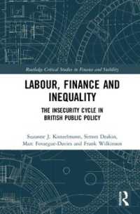 Labour, Finance and Inequality : The Insecurity Cycle in British Public Policy (Routledge Critical Studies in Finance and Stability)