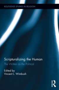 Scripturalizing the Human : The Written as the Political (Routledge Studies in Religion)