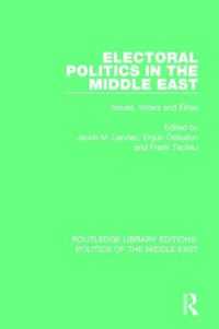 Electoral Politics in the Middle East : Issues, Voters and Elites (Routledge Library Editions: Politics of the Middle East)