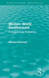 Modern World Development : A Geographical Perspective (Routledge Revivals)