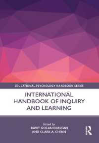 International Handbook of Inquiry and Learning (Educational Psychology Handbook)
