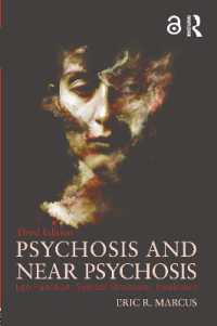 精神病の精神分析（第３版）<br>Psychosis and Near Psychosis : Ego Function, Symbol Structure, Treatment （3RD）