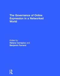 The Governance of Online Expression in a Networked World