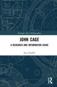 ジョン・ケージ調査・情報ガイド<br>John Cage : A Research and Information Guide (Routledge Music Bibliographies)