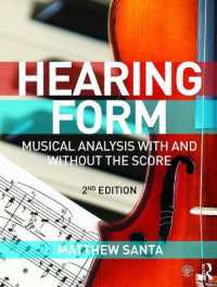 Hearing Form - Textbook Only : Musical Analysis with and without the Score
