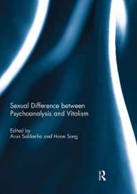 Sexual Difference between Psychoanalysis and Vitalism (Angelaki: New Work in the Theoretical Humanities)