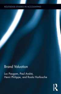 ブランドの価値評価<br>Brand Valuation (Routledge Studies in Accounting)