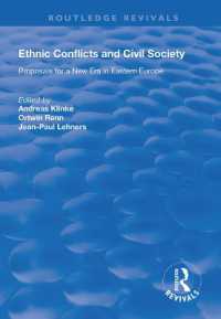 Ethnic Conflicts and Civil Society : Proposals for a New Era in Eastern Europe (Routledge Revivals)
