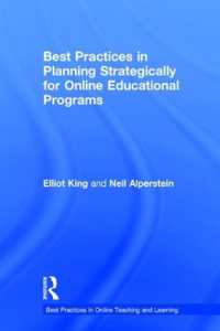 Best Practices in Planning Strategically for Online Educational Programs (Best Practices in Online Teaching and Learning)