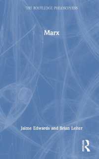 マルクス哲学入門<br>Marx (The Routledge Philosophers)