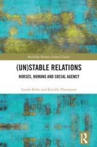 (Un)Stable Relations: Horses, Humans and Social Agency (Routledge Human-animal Studies Series)