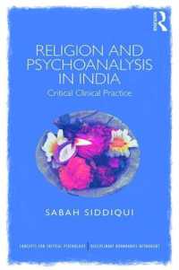 Religion and Psychoanalysis in India : Critical Clinical Practice (Concepts for Critical Psychology)