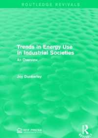 Trends in Energy Use in Industrial Societies : An Overview (Routledge Revivals)
