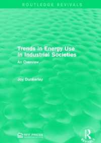 Trends in Energy Use in Industrial Societies : An Overview (Routledge Revivals)