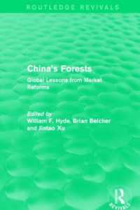 China's Forests : Global Lessons from Market Reforms (Routledge Revivals)