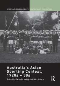 Australia's Asian Sporting Context, 1920s - 30s (Sport in the Global Society - Contemporary Perspectives)