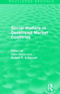 Social Welfare in Developed Market Countries (Routledge Revivals: Comparative Social Welfare)