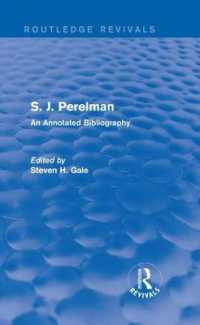 S. J. Perelman : An Annotated Bibliography (Routledge Revivals)
