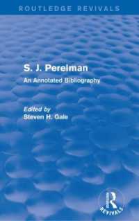S. J. Perelman : An Annotated Bibliography (Routledge Revivals)