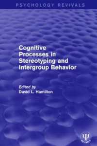 Cognitive Processes in Stereotyping and Intergroup Behavior (Psychology Revivals)