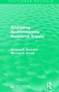 Analyzing Nonrenewable Resource Supply (Routledge Revivals)