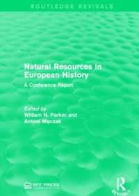 Natural Resources in European History : A Conference Report (Routledge Revivals)
