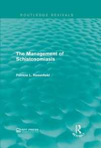 The Management of Schistosomiasis (Routledge Revivals)