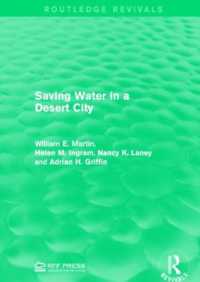 Saving Water in a Desert City (Routledge Revivals)