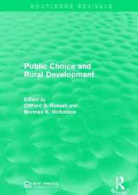 Public Choice and Rural Development (Routledge Revivals)