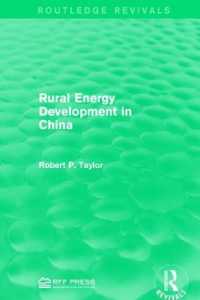 Rural Energy Development in China (Routledge Revivals)