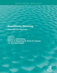 Greenhouse Warming : Abatement and Adaptation (Routledge Revivals)