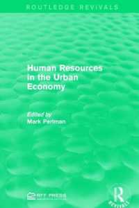 Human Resources in the Urban Economy (Routledge Revivals)