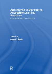 Approaches to Developing Accessible Learning Experiences : Conceptualising Best Practice