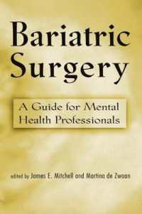 Bariatric Surgery : A Guide for Mental Health Professionals