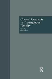 Current Concepts in Transgender Identity (Garland Gay and Lesbian Studies)