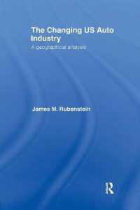 The Changing U.S. Auto Industry : A Geographical Analysis