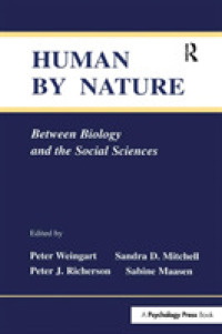 Human by Nature : Between Biology and the Social Sciences