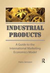 Industrial Products : A Guide to the International Marketing Economics Model