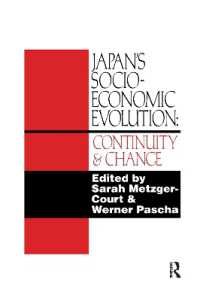 Japan's Socio-Economic Evolution : Continuity and Change