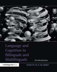 Language and Cognition in Bilinguals and Multilinguals : An Introduction