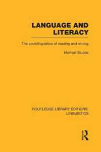 Language and Literacy : The Sociolinguistics of Reading and Writing (Routledge Library Editions: Linguistics)