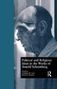 Political and Religious Ideas in the Works of Arnold Schoenberg (Border Crossings)
