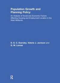 Population Growth and Planning Policy : Housing and Employment Location in the West Midlands