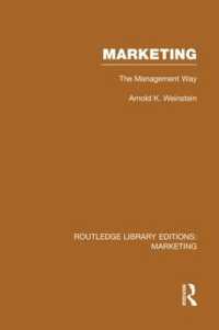 Marketing (RLE Marketing) : The Management Way (Routledge Library Editions: Marketing)