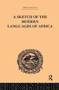 A Sketch of the Modern Languages of Africa: Volume I