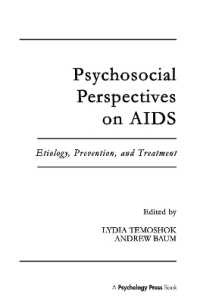 Psychosocial Perspectives on AIDS : Etiology, Prevention and Treatment